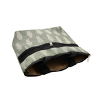 Pochampally Ikat Cotton Handbag – Green Handloom Tote Bag