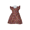 Kalamkari Khadi Cotton Kids Frock – Floral Print (1-9 Years)