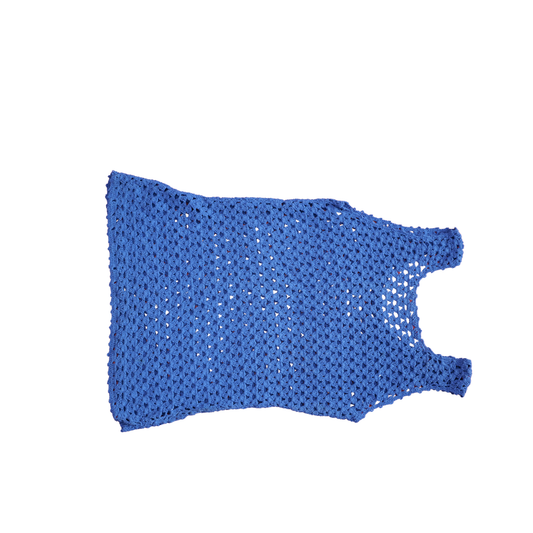 Handmade Crochet Sleeveless Top Women's Summer Knit Tank