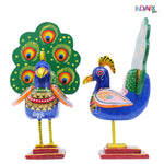 IndiaFx Handcrafted Kondapalli Pecock Set