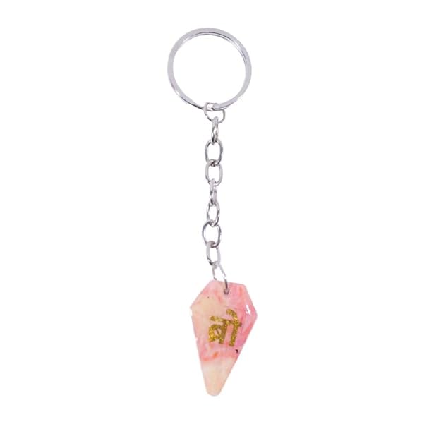Handcrafted terracotta Rakhie With Keychain