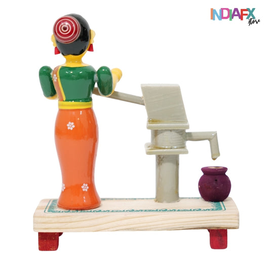 Traditional Etikoppaka Doll – Artisan Crafted Beauty