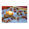 Brass Om Shaped Diya(Set Of 2)