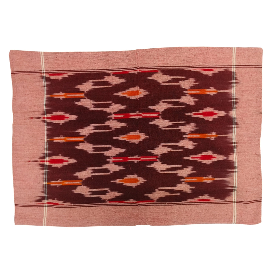 Handwoven Pochampally Ikat Bedsheet   100% Cotton