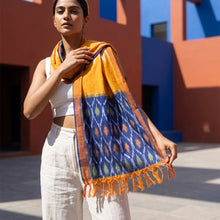 Pochampally Dupatta | Handwoven Ikat