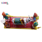 Handcrafted Kondapalli Sankranti Gangireddu Wooden Showpiece – Artisan Heritage Decor