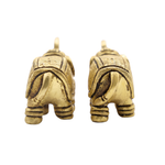 Elephant Figurine Set Traditional Decorative Showpieces