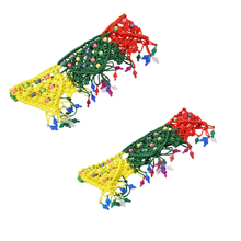 Handmade Thoranam Wire Colorful Crochet Door Hanging Deco