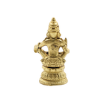 Mini Brass Ayyappa Swamy Idol Handmade Temple Decor