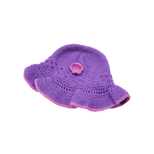 Handmade Woolen Cap Cute Winter Hat with Floral Touch
