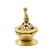 Peacock Deepam Stand Elegant Spiritual Decor Lamp