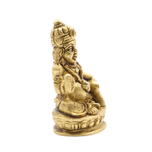 Pembarthy Brass Kuberudu Idol Small Handcrafted Divine Decor