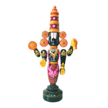 Wooden Lord Venkateshwara | Idol | Toy | Murthi - Made out of Ankudu Wood