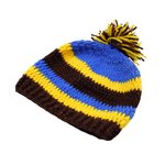 Handmade Woolen Baby Cap Colorful Striped Winter Hat