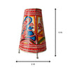 Goat Leather Lamp | Handcrafted & Colorful | 8 Inch