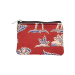 Kalamkari Cotton Small Purse – Handmade Zip Coin & Card Pouch