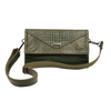 Premium Green Crossbody Handbag Trendy Textured Design