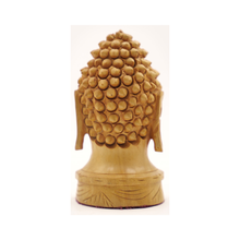 Handcrafted Wooden Buddha Statue Peaceful Home Decor