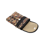 Kalamkari Cotton Mobile Sling Bag – Handmade Floral Print Crossbody Pouch