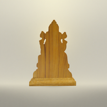 Small Wooden Ganesha Idol | Handcarved