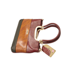 Women’s Multi-Tone Handle & Sling Bag 👜✨ Premium Leather Handbag