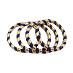 Gota Patti Kids Bangles Set (4 Pieces) – Blue & Gold Festive Bangles for Girls