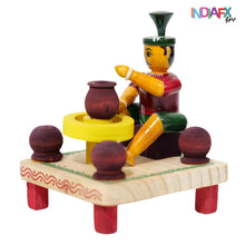 IndiaFx Handcrafted Etikoppaka Working Proffessional Set