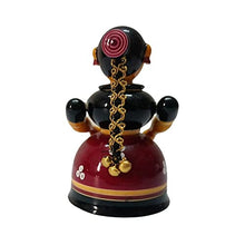 Traditional Lady Figurine Kumkum Box is Made by women Artisan of AP