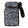 Ikkat Printed Cell Phone Sling Bag