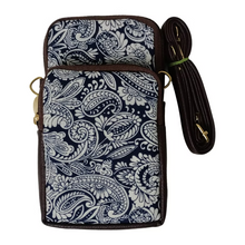 Ikkat Printed Cell Phone Sling Bag