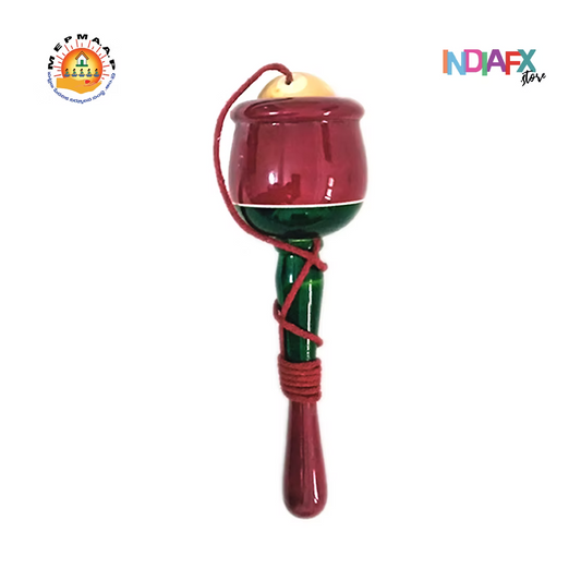 Etikoppaka wooden multicolour toy for kids Handmade by Women Self Help Groups