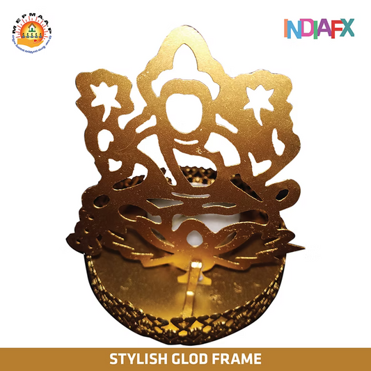 Laxmi ji tea-light candle holder Handmade by Women Self Help Group's of AP MEPMA
