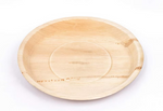 Natural Leaf Round Dinner Plates (Pack of 10 Pieces) Handmade by Women Self Help