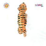 Handcrafted Round Edge Tiger Toy is Made by women Artisan of AP