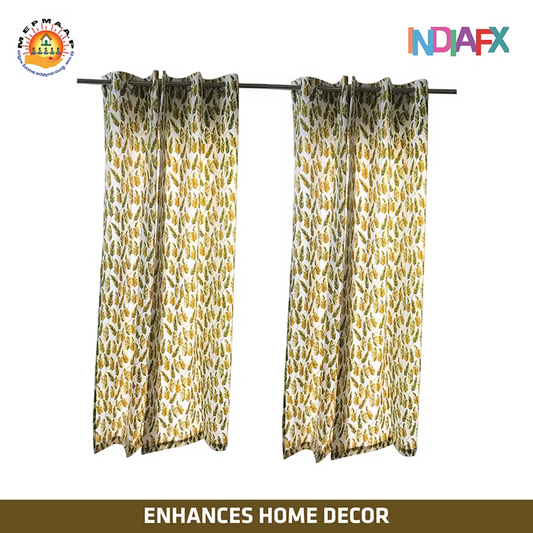 Classic Cotton Door Curtain | Handmade by SHG AP