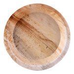 Natural Leaf Round Dinner Plates (Pack of 10 Pieces) Handmade by Women Self Help