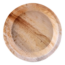 Natural Leaf Round Dinner Plates (Pack of 10 Pieces) Handmade by Women Self Help