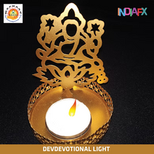 Laxmi ji tea-light candle holder Handmade by Women Self Help Group's of AP MEPMA