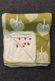 Cotton Dohars Triple Layer