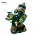 Handcrafted Etikoppaka Ganesha Face
