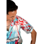 POWERSTAR Drop “Seize The Ship” Shirt – Rebellion in Satin Blue