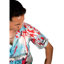POWERSTAR Drop “Seize The Ship” Shirt – Rebellion in Satin Blue