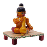 Handcrafted Etikoppaka Child Hanuman
