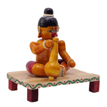 Handcrafted Etikoppaka Child Hanuman