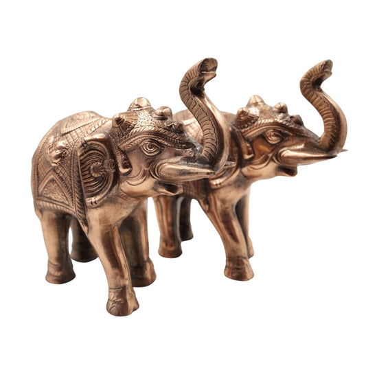 Elephant Pair – Symbol of Strength, Luck & Prosperity