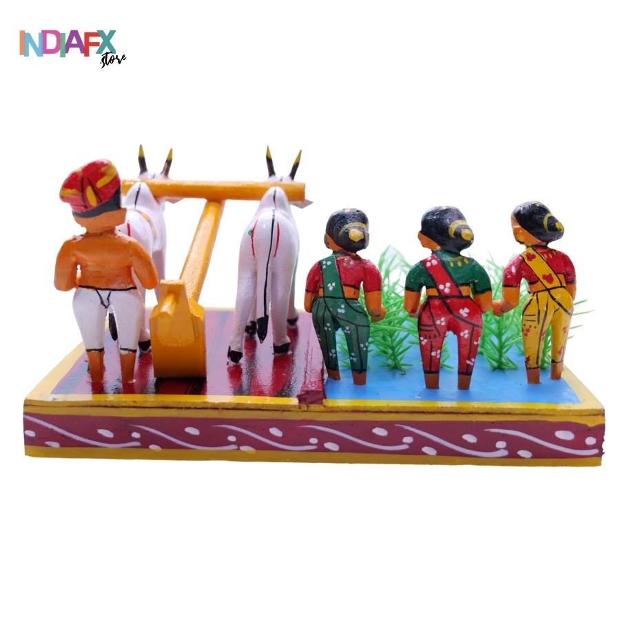 Handcrafted Kondapalli Cultivation Set | Farming Set