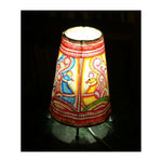 Goat Leather Lamp | Handcrafted & Colorful | 8 Inch
