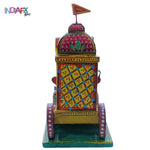 Handmade Kondapalli Ganapati Ratham Showpiece For Home Decor