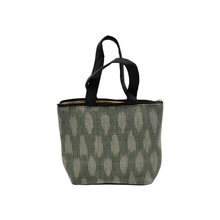 Pochampally Ikat Cotton Handbag – Green Handloom Tote Bag