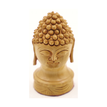 Handcrafted Wooden Buddha Statue Peaceful Home Decor
